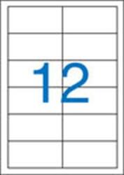 Victoria Paper Etikett, univerzális, 97×42, 4 mm, VICTORIA PAPER, 1200 etikett/csomag (LCV11389) - irodasziget