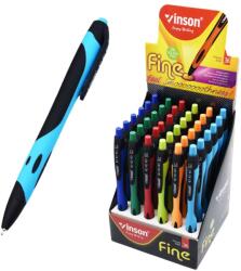 Vinson Golyóstoll nyomógombos 1, 0mm Vinson Fine 1008 vegyes displ 36 db/display (GTVIN100836D) - irodasziget