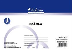 Victoria Paper Nyomtatvány, számlatömb, egy ÁFÁs, 50×3, A5, fekvő, VICTORIA PAPER, B. 13-374, 10 tömb/csomag (NVB13374F)