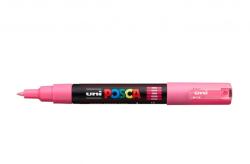 uni Dekormarker 0, 7-1mm, Uni, Posca PC-1MR rózsaszín (49298) - irodasziget