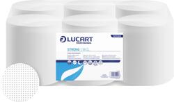 Lucart Kéztörlő 1 rétegű tekercses átmérő: 19 cm duda nélküli 6 tekercs/karton Strong 1.19 CL Lucart _861099 hófehér (45175)