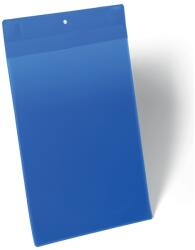 Durable Mágneses dokumentum tároló zseb A4, álló, 10 db/csomag, Durable Neodym, kék (DU1747)