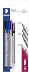 STAEDTLER Vegyes írószer készlet, 4 darabos, STAEDTLER Triplus® multi set 34P2 (TS34SBK4P2) - irodasziget