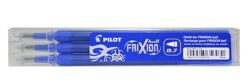 Pilot Rollertoll betét golyóméret 0, 7mm, 3 db/csom Pilot Frixion Ball, írásszín kék (BLSFR7LS3)