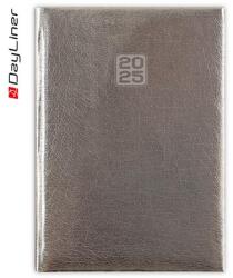 Dayliner Naptár, tervező, A5, heti, DAYLINER, Mirror, ezüst (NMHE25) - irodasziget