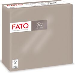 FATO Szalvéta 2 rétegű 38 x 38 cm 40 lap/cs Fato Star galambszürke_82991800 (48084) - irodasziget