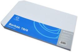 Bluering Boríték TB/4 öntapadó bélésnyomott 250x353mm Bluering® 25 db/csom fehér (47696) - irodasziget
