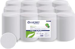 Lucart Kéztörlő tekercses 2 rétegű átmérő: 13 cm fehér duda nélküli 12 tekercs/karton EcoLucart 2.13 CL_861100 (45174)
