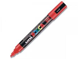 uni Dekormarker 1, 8-2, 5mm, Uni Posca PC-5M piros (2UPC5MP) - irodasziget