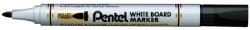Pentel Táblamarker 2mm, kerek, Pentel fekete (MW85AE) - irodasziget