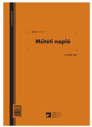 Pátria Nyomtatvány Műtéti napló 100 lapos könyv A/4 álló (C.3410-237) - irodasziget