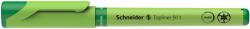 Schneider Tűfilc, 0, 4 mm, cserélhető betétes, újrahasznosított tolltest, SCHNEIDER Topliner 911, zöld (TSCTOP911RZ)