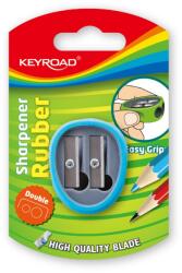 Keyroad Hegyező 2 lyukú Keyroad Rubber vegyes színek (38406) - irodasziget