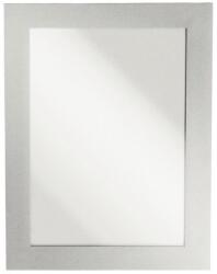 Durable Infókeret A5, öntapadó 2 db/csomag, Duraframe ezüst (DU487123)