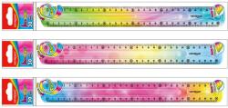 Keyroad Vonalzó 30 cm, flexibilis Keyroad Flex Draw színátmenetes (38536) - irodasziget