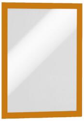 Durable Infókeret A4, XXL csomag, 10 db/doboz, Durable Duraframe® narancssárga (DU488209)