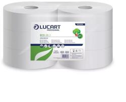 Lucart Toalettpapír 2 rétegű közületi átmérő: 28 cm 6 tekercs/karton 28 J EcoLucart_812208 fehérített (46347) - irodasziget
