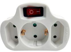 UltraTech 3 Plug Switch (UT-AD153WH)