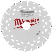 Milwaukee körfűrészlap 190 x 30 mm | fogszám: 24 db | vágásszélesség: 1, 8 mm (4932498976)