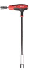 Milwaukee 12 mm, T markolat nyeles dugókulcs, üthető (4932498713)