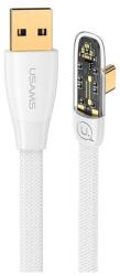 USAMS SJ585USB02 1, 2m USB - Type-C fehér adat- és töltőkábel (SJ585USB02)