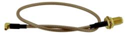 MAXLINK pigtail 25cm RG316 MMCX - RSMA mamă (pin) (MMCX-RSF)