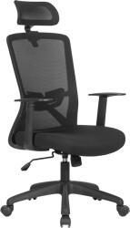 Antares JOY fekete/mesh fekete fejtámlás hálós forgószék (JOY FEKETE/MESH FEKETE) - bestbyte