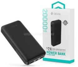 DEVIA ST354649 Kintone Series V2 - 2xUSB + Type-C + microUSB 20.000 mAh fekete powerbank (ST354649) (ST354649)