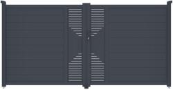 G21 Marion 350x173 cm kétszárnyú kapu, antracit (G21-BAMAR-173)