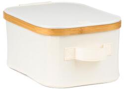 G21 Tárolódoboz G21 24 x 30 x 15 cm, bambusz fedéllel, bézs (UBG21BAM003-2B)