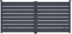 G21 Kapu G21 Reno 350x158 cm kétszárnyú, antracit színű (G21-BAREN-158) - epenta