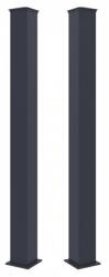 G21 oszlop kapuhoz 15x190 cm, talppal, antracit, 2 db (G21-SLB-190) - epenta