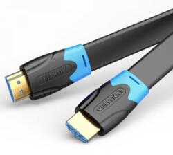 Vention lapos HDMI kábel 1m fekete-kék (AAKBF) (AAKBF)