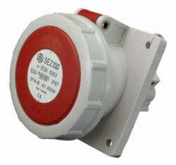 SEZ DK Ipari csatlakozó DAFB-634 5P 63A IP67 beépíthető dugalj IEGN 6353 (103408) SEZ (1000488300) - lumenet