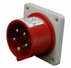 SEZ DK Ipari csatlakozó DFB-164 5P 16A IP54 beépíthető dugvilla IRRN 1653 (104084) SEZ (1000623200) - lumenet