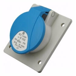 SEZ DK Ipari csatlakozó DAFB-162 3P 16A IP54 beépíthető dugalj IE 1632 (102956) SEZ (1000171000) - lumenet