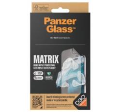 Panzer MATRIX D3O képernyővédő üveg (3D, flexibilis, tok barát, 9H + segédkeret) ÁTLÁTSZÓ Samsung Galaxy S24 Plus (SM-S926) (7354) (7354)
