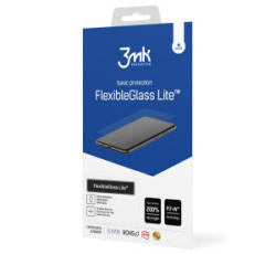 3mk Protection FLEXIBLE GLASS LITE képernyővédő üveg (2.5D, flexibilis, ultravékony, 0.16mm, 6H) ÁTLÁTSZÓ Samsung Galaxy A04s (SM-A047F) (GP-137240)