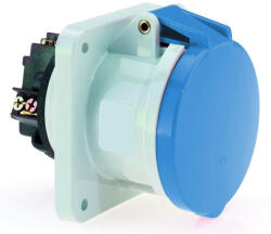 Bals Ipari csatlakozó DAFB-632 3P 63A 250V dugalj beépíthető kék IP44 Bals 1307 (1307) - lumenet