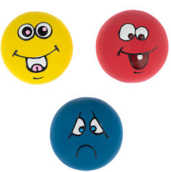  Zooplus Basics zooplus Basics Emoji latex labdák kutyajáték - 3 darabos szett (egyenként Ø 5 cm)