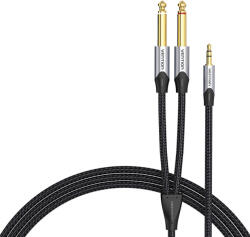 Vention Audiokábel mini jack 3, 5 mm-es jack 6, 35 mm-es férfi Vention BARHK 8m (BARHK) - scom