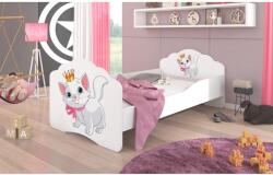 ADRK Ágy matraccal CASIMO CAT 160x80, Fehér - mindigbutor