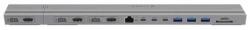 Targus HyperDrive 4K 2 x USB 3.2 Gen 2 (3.1 Gen 2) Type-C Silver