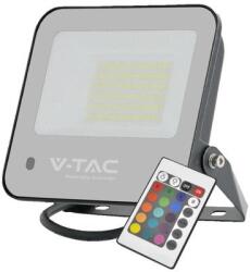  Projektor LED V-TAC 50W Czarny IP65 Pilot VT-44053 RGB+6500K 4000lm (SKU 23463)