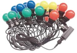 V-TAC Garden Girland (string) LED 10 meters 20 bulbs 0.5W VT-71020 RGBY 600lm (SKU7438) - kontaktor