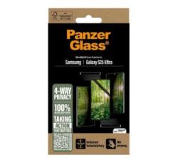 Panzer ECO MATRIX 4-WAY képernyővédő üveg (flexibilis, matt, betekintés védelem + segédkeret) ÁTLÁTSZÓ Samsung Galaxy S25 Ultra (PGRMFPUG38488)