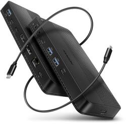 AXAGON HMC-U4 laptop dock/port replicator Wired USB4 Black (ZUUS-727)
