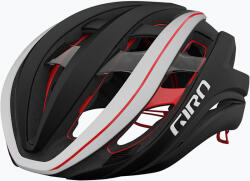 Giro Kerékpáros sisak Giro Aether Spherical MIPS matte black/white/red