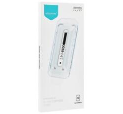 Nillkin H+ PRO képernyővédő üveg (2.5D, UV szűrés, ultravékony, 0.2mm, 9H + segédkeret) ÁTLÁTSZÓ Apple iPhone 16 Pro (GP-163767) (GP-163767)