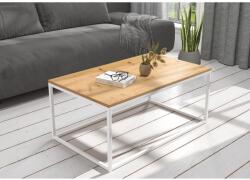ADRK NARISA 100x60 kávéasztal, Fehér, Artisan - mindigbutor